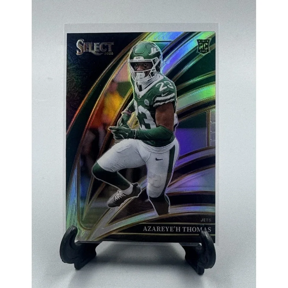 2025 Panini Select AZAREYE'H THOMAS Silver Club Level RC‎ #276 NY Jets